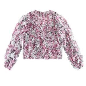 Giambattista Valli x H&M Floral Ruffle Blouse